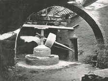 Primitive corn-mill, Nile Delta, Egypt, 1895. Creator: Unknown