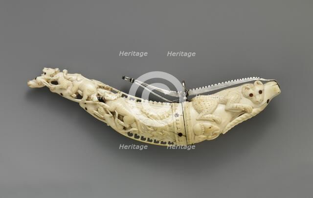 Priming Flask, Indian, second half of the 17th century. Creator: Unknown.