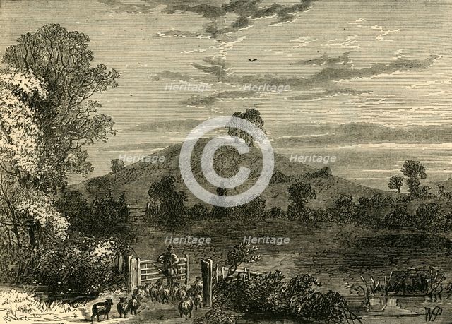 'Primrose Hill in 1780', (c1876). Creator: Unknown.
