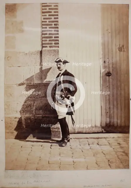 Prince Moskova at Chalons, 1857. Creator: Gustave Le Gray.