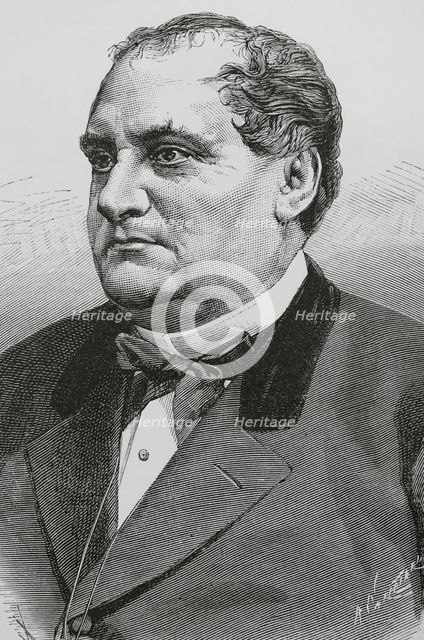Prince Napoléon-Jérôme Bonaparte, (1822-1891), French politician, 1883.  Creator: Arturo Carretero y Sánchez.