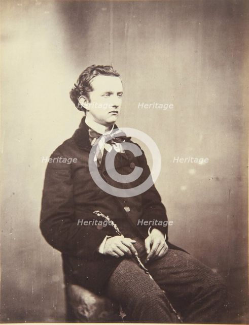 Prince Nicholas Wilhelm of Nassau (1832-1905), 1854. Artist: Fenton, Roger (1819-1869)