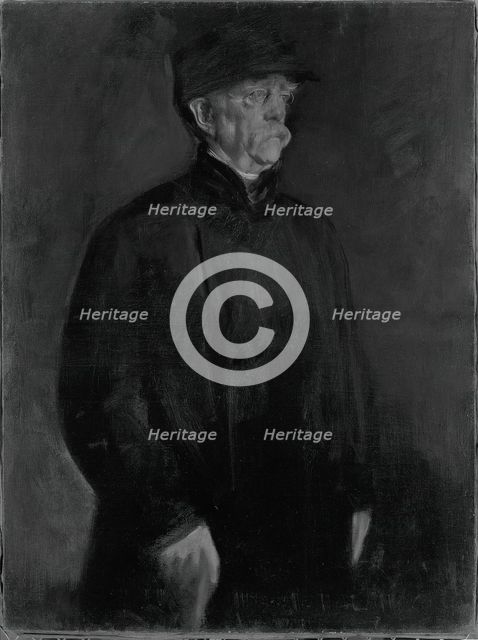 Prince Otto von Bismarck, 1896. Creator: Franz von Lenbach.