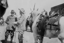 Prince of Monaco & Col. Cody, 1913. Creator: Bain News Service