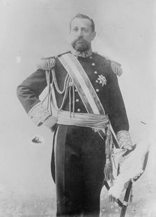 Prince of Monaco, in uniform, 1910. Creator: Bain News Service