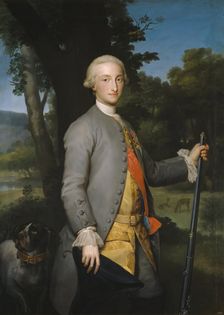 Prince of Asturias, Future Charles IV of Spain, c1765. Creator: Anton Raphael Mengs