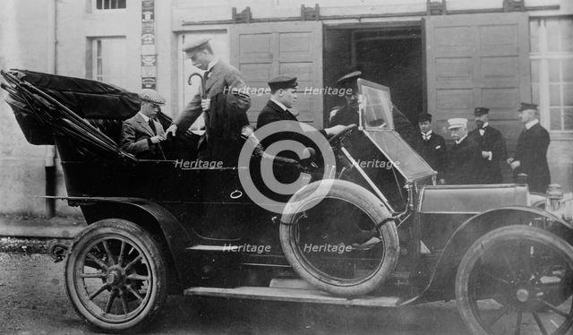 Prince of Wales in Germany, 1913. Creator: Bain News Service.