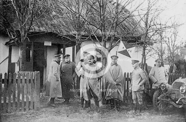 Prince of Wied in Eastern War Zone, 25 Apr 1915. Creator: Bain News Service.