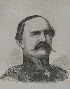 Prince August of Württemberg (1813-1885), Prussian Colonel General of the Cavalry..., 1870. Creator: Unknown