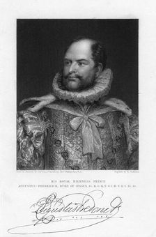 Prince Augustus Frederick, Duke of Sussex, 19th century.Artist: H Robinson