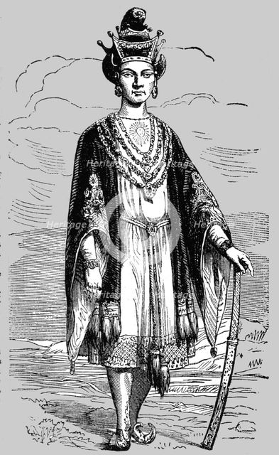 'Prince Ayeh-Men; The Burman Empire', 1854. Creator: Unknown.