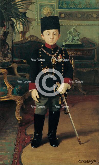 Prince Abdurrahim Hayri Efendi. Artist: Zonaro, Fausto (1854-1929)