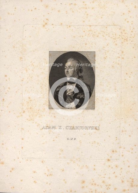 Prince Adam Kazimierz Czartoryski (1734-1823). Artist: Anonymous  
