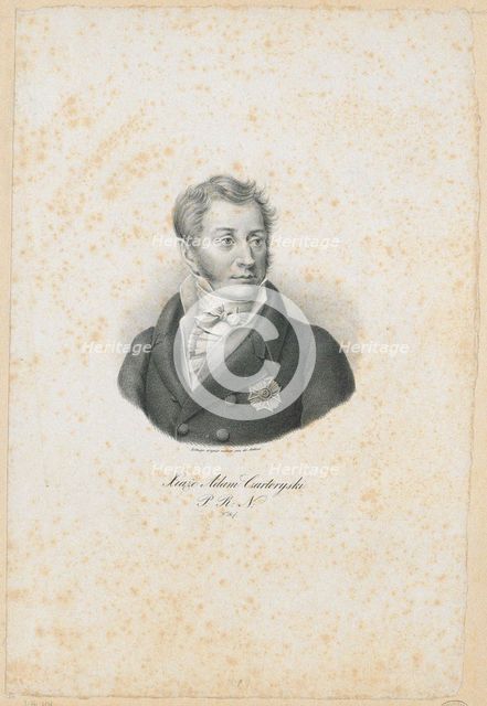 Prince Adam Jerzy Czartoryski (1770-1861), 1831. Artist: Romanowski, Filip (1794-1853)