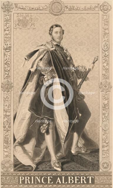 'Prince Albert', 1886. Artist: G Levy.