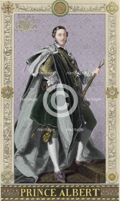 'Prince Albert', 1886. Artist: G Levy.