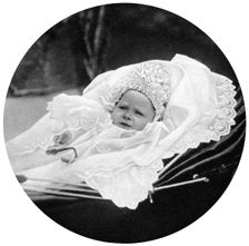 Prince Albert Windsor at age one, c1896