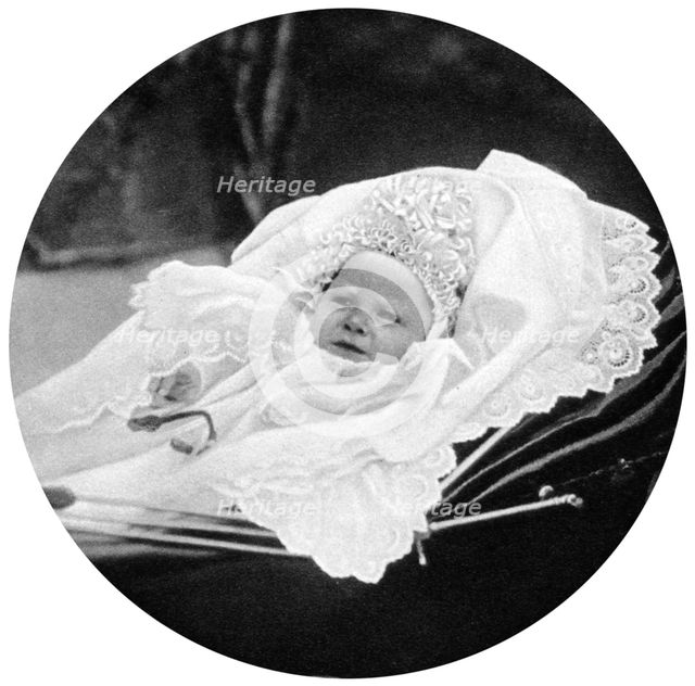 Prince Albert Windsor at age one, c1896. Artist: Unknown