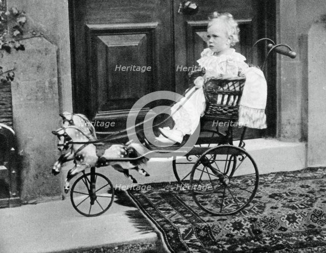 Prince Albert Windsor at age one, c1896. Artist: Unknown