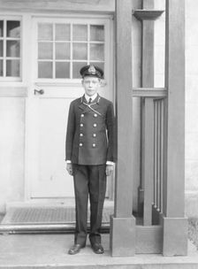 Prince Albert at the Royal Naval College, Osborne, Isle of Wight, 1910. Creator: Kirk & Sons of Cowes