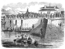 Prince Albert landing at Dover, 1844. Creator: Unknown