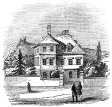 Prince Albert's Residence, at Bonn, 1845. Creator: Unknown