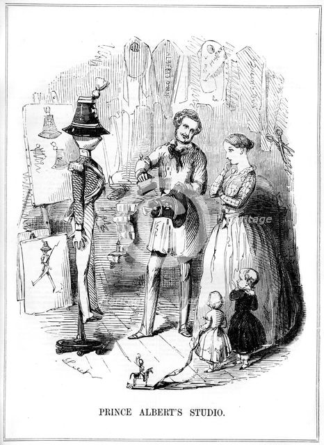 'Prince Albert's Studio', 1843. Artist: Unknown