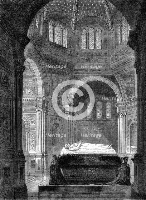 Prince Albert's tomb, Frogmore, Windsor Castle, Berkshire, 1873. Artist: Unknown