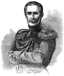 Prince Aleksandr Sergeyevich Menshikov, Russian military commander, 1853