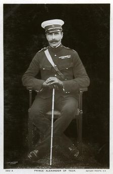 Prince Alexander of Teck, c1900s(?).Artist: Rotary Photo