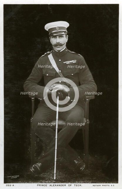 Prince Alexander of Teck, c1900s(?).Artist: Rotary Photo