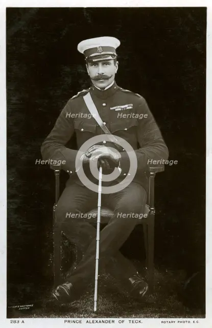 Prince Alexander of Teck, c1900s(?).Artist: Rotary Photo