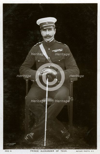 Prince Alexander of Teck, c1900s(?).Artist: Rotary Photo