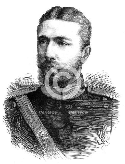 Prince Alexander of Battenberg, first prince of modern Bulgaria, 19th century. Artist: Unknown