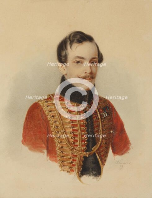 Prince Alexander Sergeyevich Vyazemsky (1806-1867) , 1838.