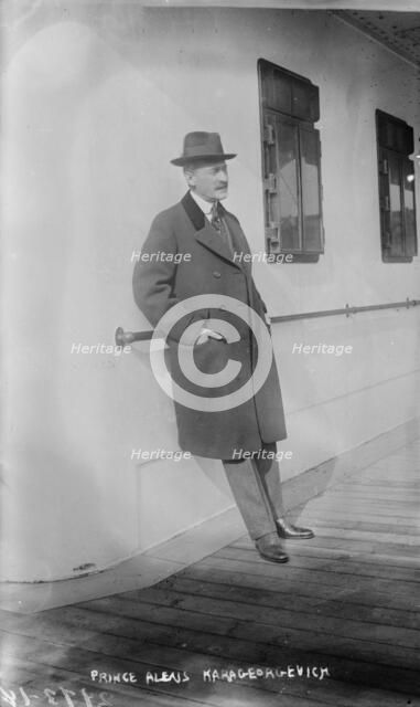 Prince Alexis Karageorgevich, between c1910 and c1915. Creator: Bain News Service.