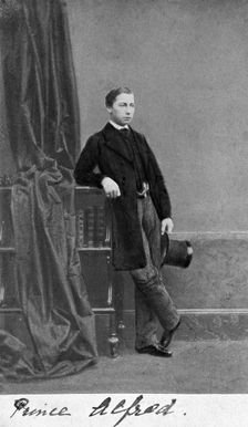 Prince Alfred, c1860 Creator: F Joubert