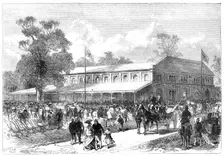 Prince Alfred in Australia:...Horticultural and Agricultural Exhibition of South Australia, 1868. Creator: C. R.