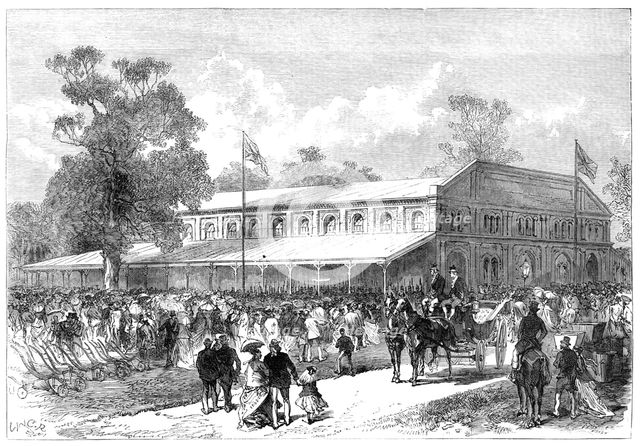 Prince Alfred in Australia:...Horticultural and Agricultural Exhibition of South Australia, 1868. Creator: C. R..