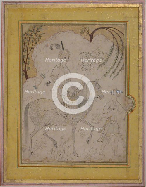 Prince and Groom, mid-16th century style. Creator: Unknown.