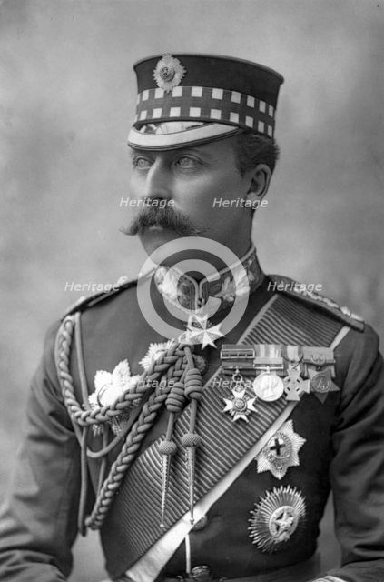 Prince Arthur (1850-1942), Duke of Connaught, 1890.Artist: W&D Downey
