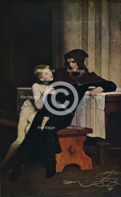 'Prince Arthur and Hubert', 1882. Artist: William Frederick Yeames.