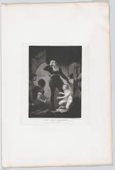Prince Arthur and Hubert (Shakespeare, King John, Act 4, Scene 1), 1823-24. Creator: Thomas Goff Lupton