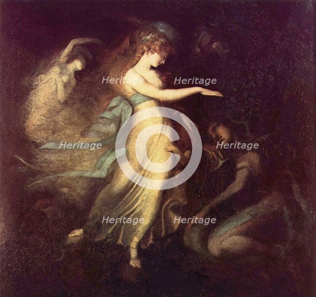 Prince Arthur and the Fairy Queen, 1788. Creator: Henry Fuseli.