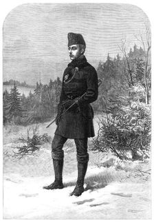 Prince Arthur in Canada, 1870. Creator: Unknown