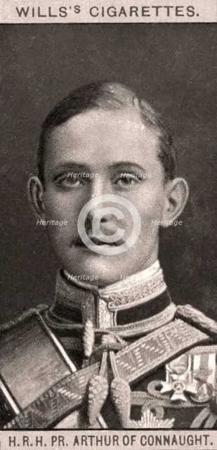 Prince Arthur of Connaught, 1908.Artist: WD & HO Wills