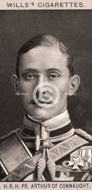 Prince Arthur of Connaught, 1908.Artist: WD & HO Wills