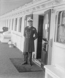 Prince Arthur on board HMY Victoria and Albert c1925. Creator: Kirk & Sons of Cowes