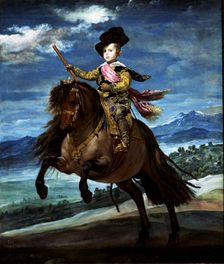 Prince Baltasar Carlos on horseback by Diego Velazquez