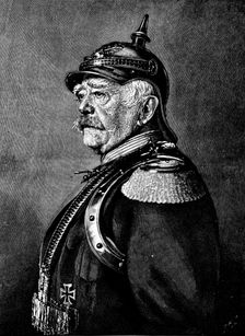 Prince Bismarck, who attains his eightieth birthday on April 1, 1895. Creator: P Naumann